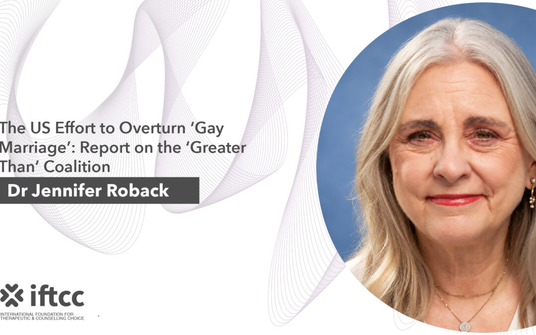 The US Effort to Overturn “Gay Marriage:” Report on the ‘Greater Than’ Coalition